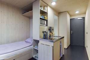 DIE ZIMMEREI | All-inclusive-Miete: Urbane + möblierte Wohnung 3 Min. zur S-Bahn | Basic Bude