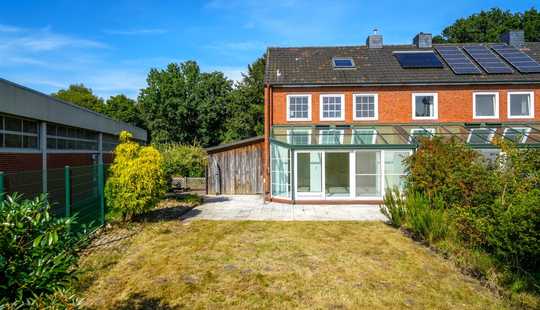 Bild von Reihenendhaus über 4 Etagen mit Garage