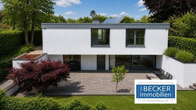 Langst-Kierst: Stilvoller Bungalow *Kamin *3 Terrassen *XXL-Garage, ca. 370 m² WNF, 863 m² Grdstk.