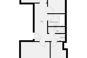 Frisch renovierte 3-Zimmer-Wohnung mit Balkon – Brunnenstraße 6, 40223 Düsseldorf – Vorschaubild 13