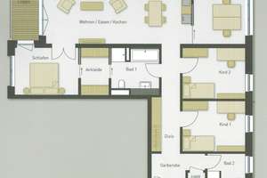 Großzügige, modern geschnittene 5-Zimmer-Wohnung mit Loggia, 2 Bädern & TG (BJ 2015) – Fritz-Wildung-Straße 14, 14199 Schmargendorf, Berlin – Vorschaubild 15