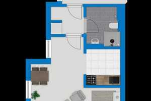 Tolles 1- ZKBB-Appartement mit TG-Platz im Wunderburgpark, leerstehend zu verkaufen! – Oldenburg (Oldenburg) – Vorschaubild 11