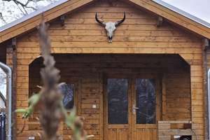 Luxus Tiny Chalet mit Wassergrundstück !!Ferien/Wochenendhaus!!