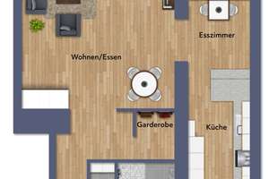 Stilvolle, exklusive 2-3 Zimmer-Wohnung mit EBK, Sonnenterrasse, Pool & Sauna in Krefeld-Bockum – Die vollständige Adresse der Immobilie erhältst du vom Anbieter., 47800 Bockum, Krefeld – Vorschaubild 27
