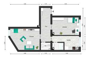 Gemütliche 2-Zimmer-Wohnung in TU-Nähe – Nordstraße 29, 38106 Nordstadt, Braunschweig – Vorschaubild 8