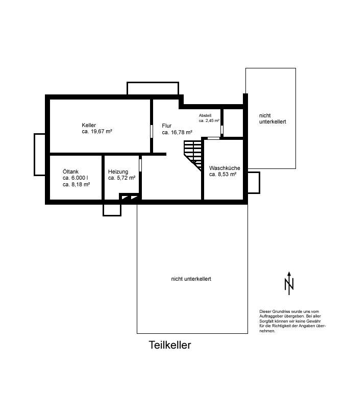 Grundriss Keller gez.