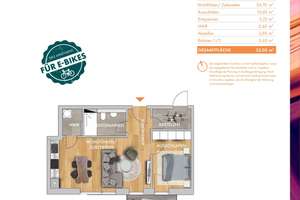 * JETZT BESICHTIGEN * 2 Zimmer * Parkett * Fußbodenheizung *A+ NEUBAU * – Shakespearestr. 48-50, 4107 Zentrum-Süd, Leipzig – Vorschaubild 13