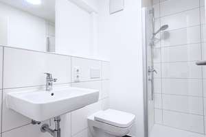 Vollmöbliertes und modernes 1-Zimmer-Appartment mit Balkon – Rosensteinstraße 33, 70191 Auf der Prag, Stuttgart – Vorschaubild 6