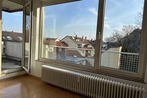 Gepflegte 2-Zi-Whg mit Balkon und Weitblick in Toplage S-West –Hasenbergsteige