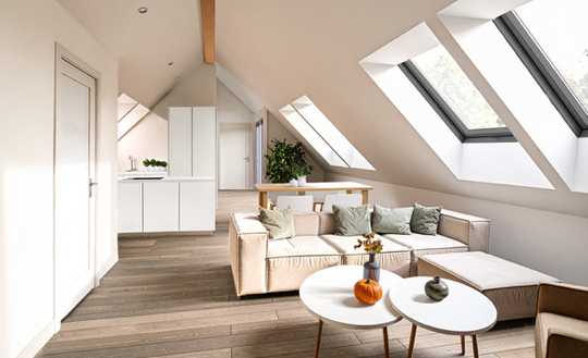 Schöne Dachgeschosswohnung in gefragter Lage