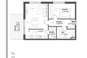 Ideal für Paare 50+ - 2-Zi Wohnung m. Garten - KFW 40 NH – Am Steinkart 5b, 94086 Bad Griesbach im Rottal – Vorschaubild 18