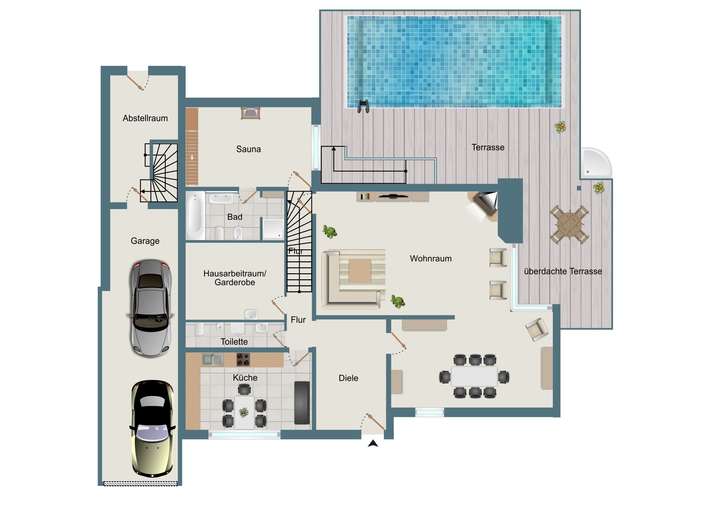 Grundriss Erdgeschoss