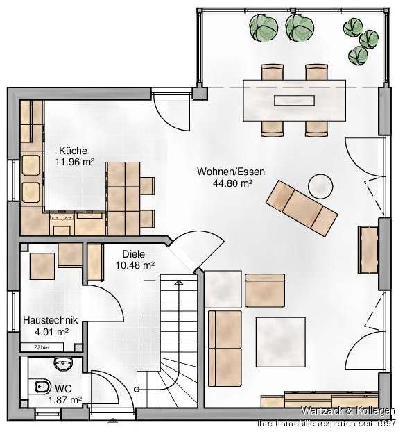 Bebauungsvorschlag "Haus Veron