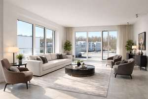 Unverbaubarer Hafenblick - moderne und exklusive Stadtvilla in der Marina mit Liegeplatz – Hafenstraße 17, 38527 Meine – Vorschaubild 12