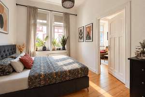 Charmanter Altbau in Bilk – frei werdende 2-Zimmer-Wohnung mit Balkon zum Innenhof – 40223 Bilk, Düsseldorf – Vorschaubild 4