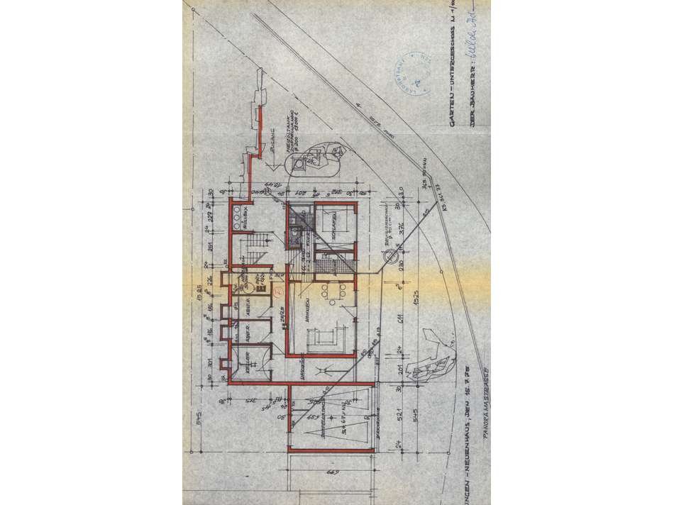 Plan Erdgeschoß (mit ELW)