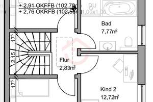 Neubau Doppelhaushälfte, Erstbezug in Lich - Muschenheim – Die vollständige Adresse der Immobilie erhältst du vom Anbieter., 35423 Lich – Vorschaubild 19