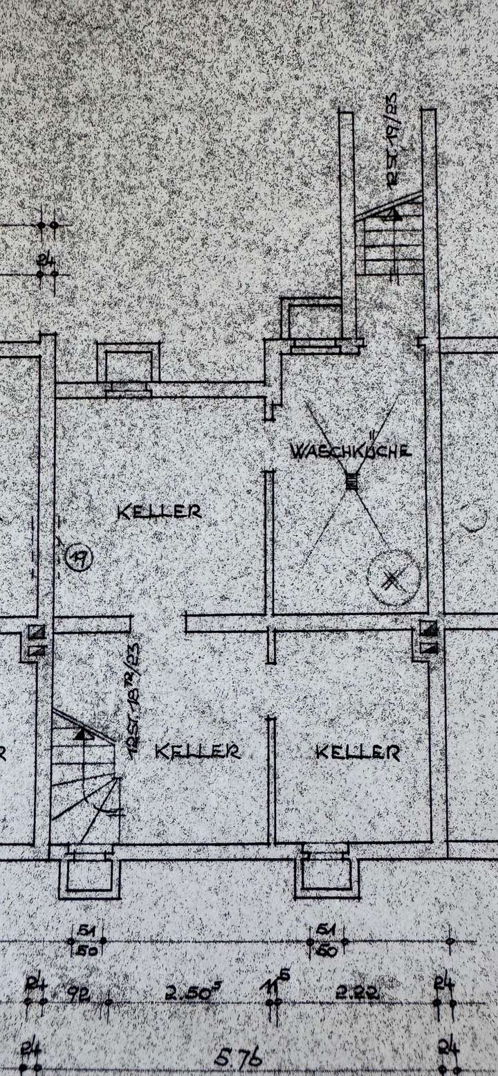 Grundriss Keller spiegelverkeh