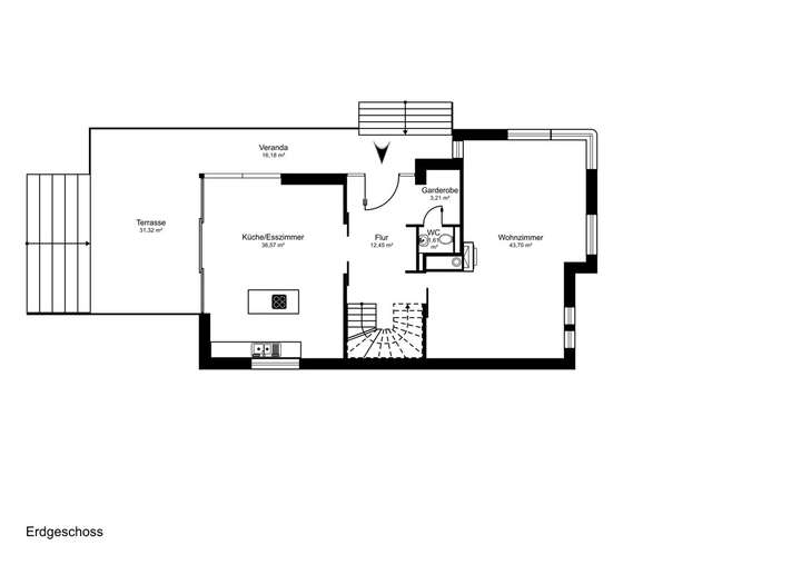 Grundriss Erdgeschoss