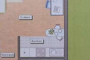 Helle 1-Zimmer-Wohnung mit Balkon und Einbauküche – Stellplatz anmietbar – Luise-Riegger-Straße 54, 76137 Südstadt, Karlsruhe – Vorschaubild 7