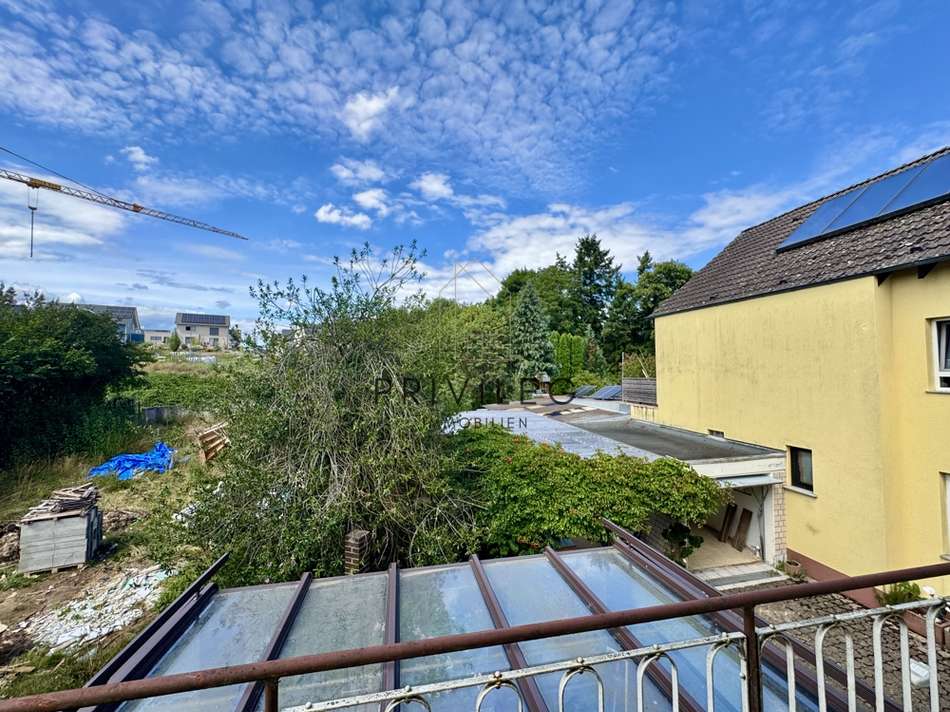 Ausblick vom Balkon
