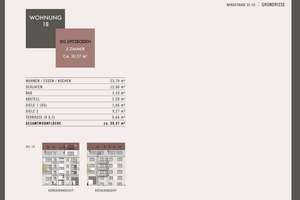 Lichtdurchflutete Dachgeschosswohnung mit großzügiger Terrasse in ruhiger Lage! WE 18 – Nordstraße 53-55, 50733 Nippes (Ortsteil), Köln – Vorschaubild 2