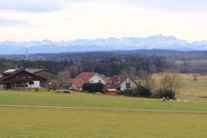 EFH mit Traum-Bergblick in Pflaumdorf – Landsberg am Lech (Kreis) – Vorschaubild 1