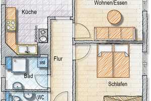 Kurzfristig bezugsfrei: Charmantes Zweifamilienhaus in zentraler Lage von Ostrach – Sigmaringen (Kreis) – Vorschaubild 21