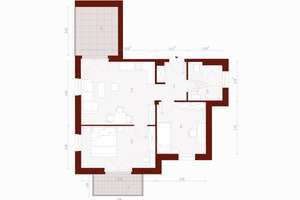 Durchdachter Grundriss: 3-Zimmer-Wohnung mit Loggia, Balkon und viel Tageslicht – Klistostraße 12, 14165 Zehlendorf, Berlin – Vorschaubild 2