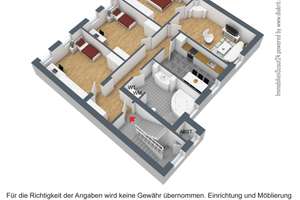 Gepflegte 5 Zimmer Wohnung mit zusätzliche großzügige Nutzfläche im Spitzbodenbereich – Josef-Hoeren-Str. 131, 45327 Stoppenberg, Essen – Vorschaubild 2