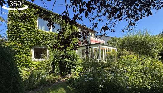 Bild von Freistehendes Einfamilienhaus mit Wintergarten auf Erbpachtgrundstück