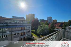 Zentral, aber ruhig! Traumhaft sonnige Top 2-Zimmer-Wohnung mit Balkon in Erlangen