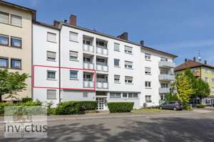 Campusnah wohnen mit Komfort: 2,5 Zimmer, zwei Balkone und Garage