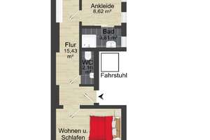 Einziehen & wohlfühlen: Helle 3-Zimmer-Wohnung mit Aufzug in Altstadtlage – Die vollständige Adresse der Immobilie erhältst du vom Anbieter., 39104 Altstadt, Magdeburg – Vorschaubild 9