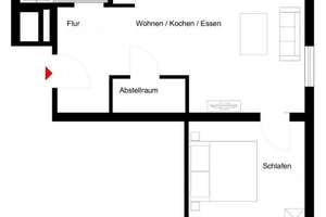 ERSTBEZUG! Hochwertige 2-Zimmer-Wohnung mit Einbauküche & Parkett – zentrale Lage Ecke Parkallee – Außer der Schleifmühle 4, 28203 Ostertor, Bremen – Vorschaubild 6