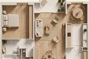 Gut geschnittene 2,5 Zimmer Wohnung in oberster Etage mit Fahrstuhl und Balkon – Neidenburger Straße 4, 45897 Buer, Gelsenkirchen – Vorschaubild 11