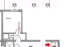 Zimmer in der Bremer Straße – Bremer Str.  24, 48155 Hansaplatz, Münster – Vorschaubild 12