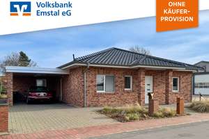 Ebenerdiger Wohnkomfort: Bungalow mit 2 SZ, Tageslichtbad und Einbauküche – Die vollständige Adresse der Immobilie erhältst du vom Anbieter., 49762 Sustrum – Vorschaubild 1