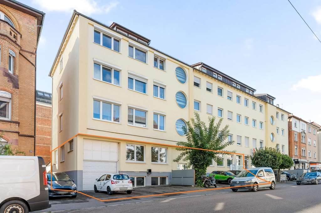 Repräsentative Gewerbeeinheit mit vielseitigen Nutzungsmöglichkeiten in Stuttgart-Ost