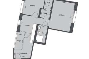 NANOS Nordstadt - 2 Zimmer Whg – Kopernikusstraße 7B, 30167 Nordstadt, Hannover – Vorschaubild 3