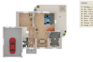 Ihr neues Zuhause: Einfamilienhaus mit großem Grundstück und vielseitigen Möglichkeiten – Die vollständige Adresse der Immobilie erhältst du vom Anbieter., 94419 Reisbach – Vorschaubild 28