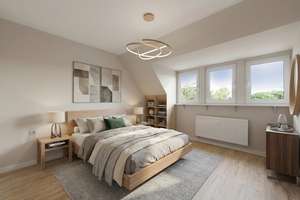Düsseldorf-Rath | Dachgeschoss für sich allein – helle 3 Zimmer mit Atmosphäre – 40472 Rath, Düsseldorf – Vorschaubild 18