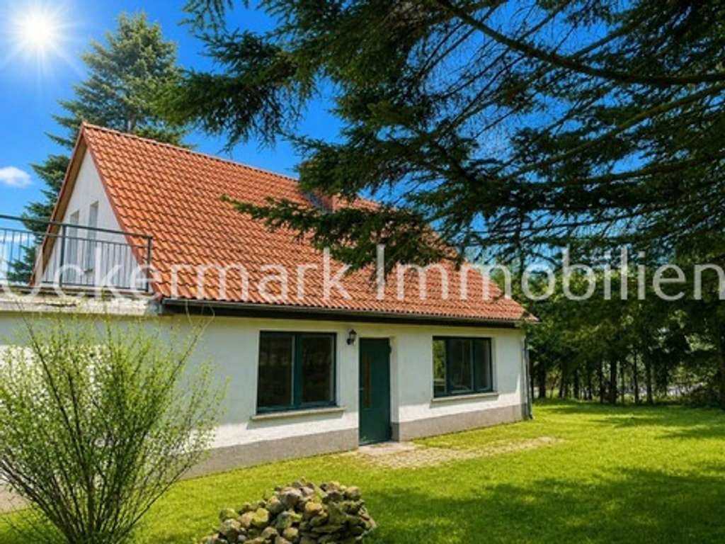 Immobilie in Blankensee - Ferien -/ Wohnhaus und ganz viel Grundstück im Neustrelitzer Kleinseenland, für kreative Köpfe und H - Bild 0