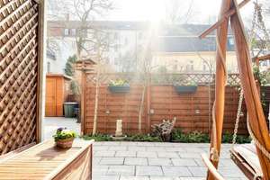 Gründerzeit Südvorstadt: bezugsfreie Terrassenwohnung mit Privatgarten nahe KarLi - STP & Keller