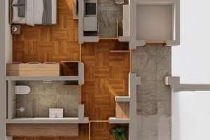 Zentrales Wohnen in Stuttgart: 2-Zimmer-Wohnung mit Balkon – Uhlandstraße 11, 70182 Diemershalde, Stuttgart – Vorschaubild 12
