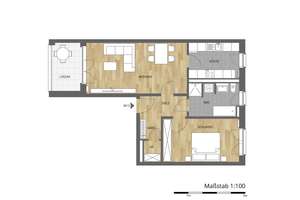 Großzügige 2-Zimmer Whg. inkl. Tiefgaragenstellplatz – Glasgowring 53, 49090 Atter, Osnabrück – Vorschaubild 5