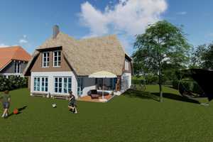 IN STRANDNÄHE -EXKLUSIVES ARCHITEKTEN REET LANDHAUS - FERTIGSTELLUNG 2025 – Dorfstraße 54d, 23948 Nordwestmecklenburg (Kreis) – Vorschaubild 1