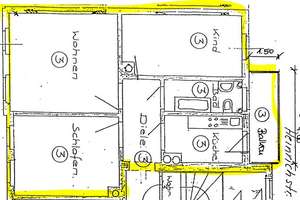 Gemütliche 3-Zimmer-Wohnung in Leipzig Reudnitz ab 1.11. oder 1.10. – Heinrichstr. 30, 4317 Reudnitz-Thonberg, Leipzig – Vorschaubild 9