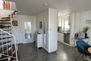 3,5 Zi.-Maisonette über den Dächern von MA-Feudenheim, TL-Bad, SW-Balkon, Markise, Klima, Wärmepumpe
