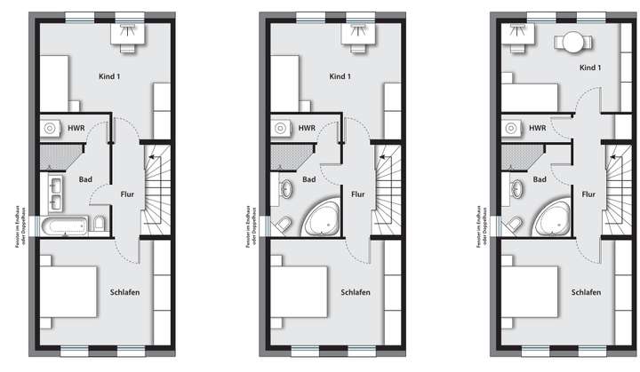 15_Grundrissvarianten 1.OG 1-3